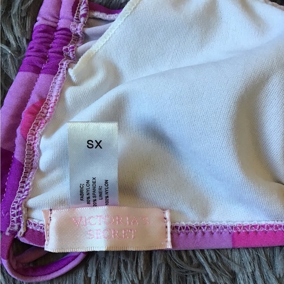 NWOT Victoria’s Secret Purple Ombré Dot Bikini XS & MD - Picture 4 of 4